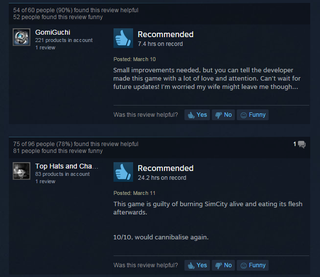 Illustration for article titled Cities: Skylines, As Told By Steam Reviews